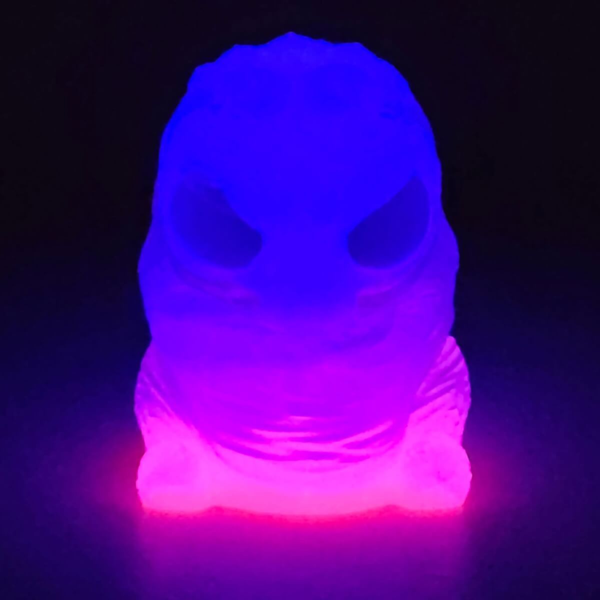 Purp Skelly/Coral Bottom - Double Cast Gus