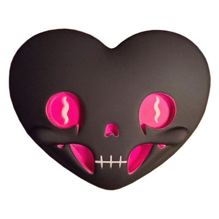 Corazones Calaverita Black & Pink by The Beast Brothers