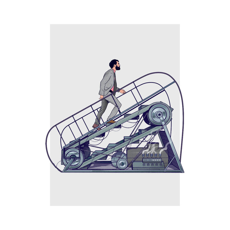Corporate Ladder by Musketon
