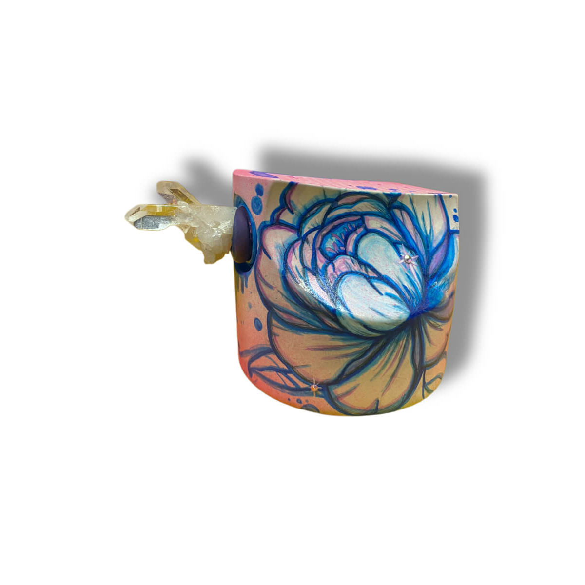 Cosmic Peony Skinny Cap