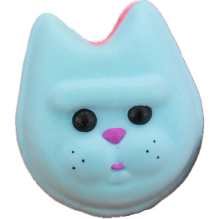 Cotton Candy Cat Macaron by Mr. Mento