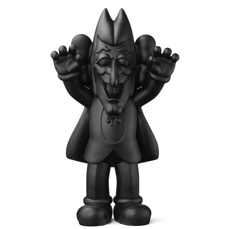 Count Chocula : Kaws Monster (Black) by General Mills