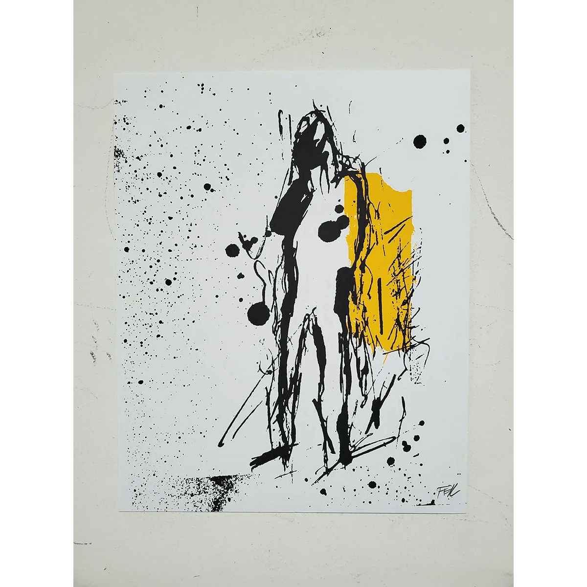 Courier 8x10 Number 2 Print