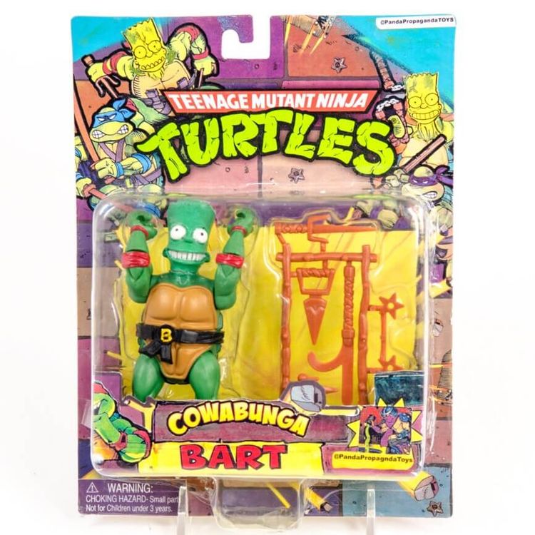 Cowabunga Bart by Panda Propaganda Toys