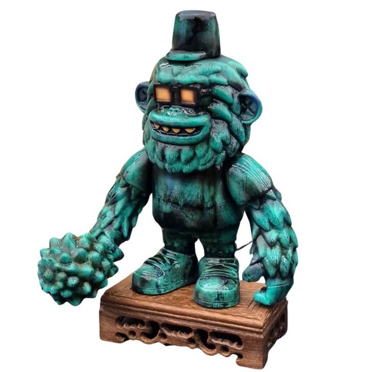 Crazy Ape Bronze Vessels by Jimsee (James Lee)