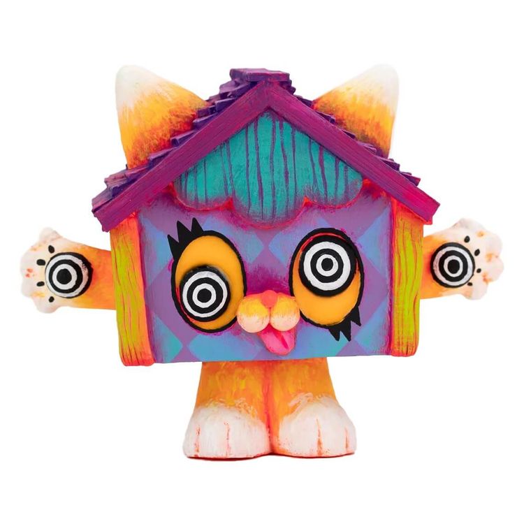 Crazy House Cat by Rato Kim