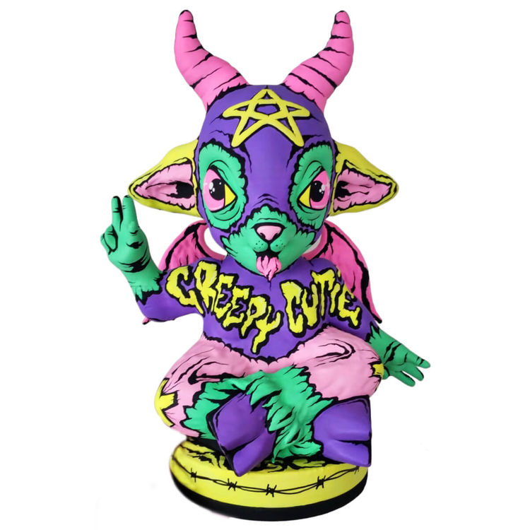 Creepy Cute Baphomet by Gabbie Custom Art