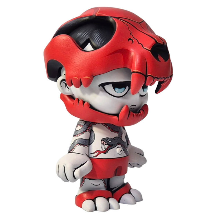 Crimson Skull Alpha Chibi by Jon-Paul Kaiser