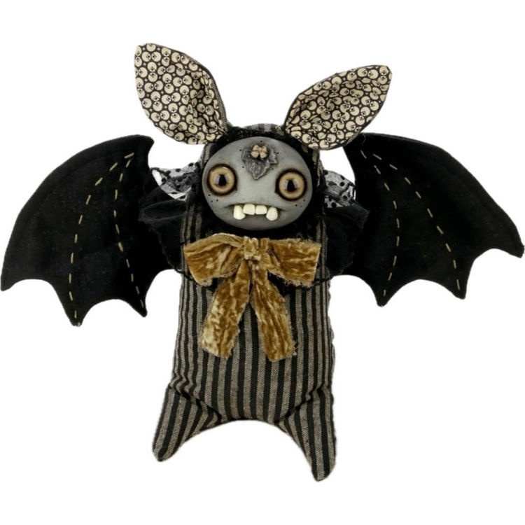 Crunchy Leaves Bat by Amanda Louise Spayd