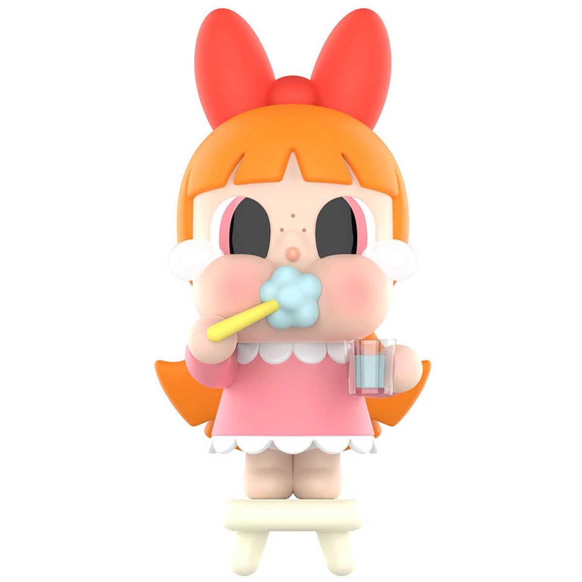 Crybaby Brushing Teeth Blossum : Powerpuff Girls