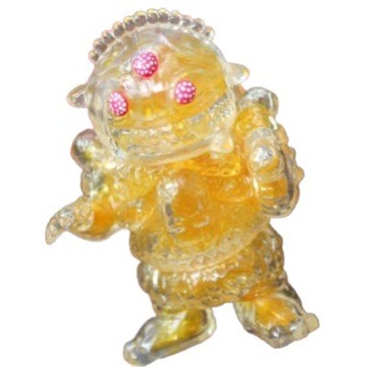 Crystal Clear Cheestroyer w Yellow Insides by Bad Teeth Comics