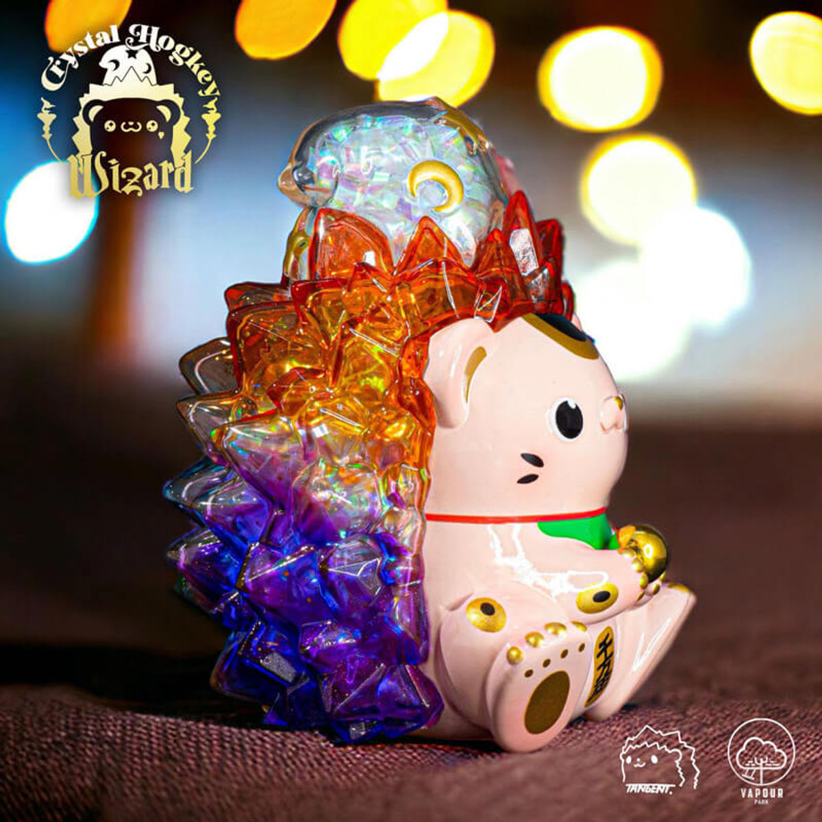 Crystal Hogkey Wizard Rainbow Maneki