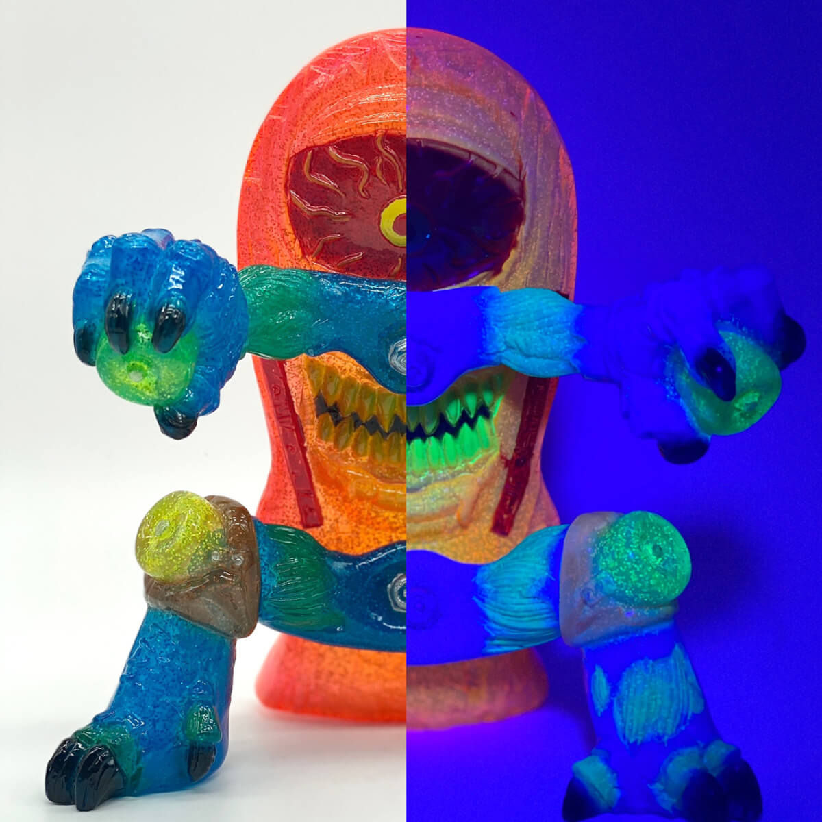 Crystal Sparkle UV Reaction Kaiju Kruzer