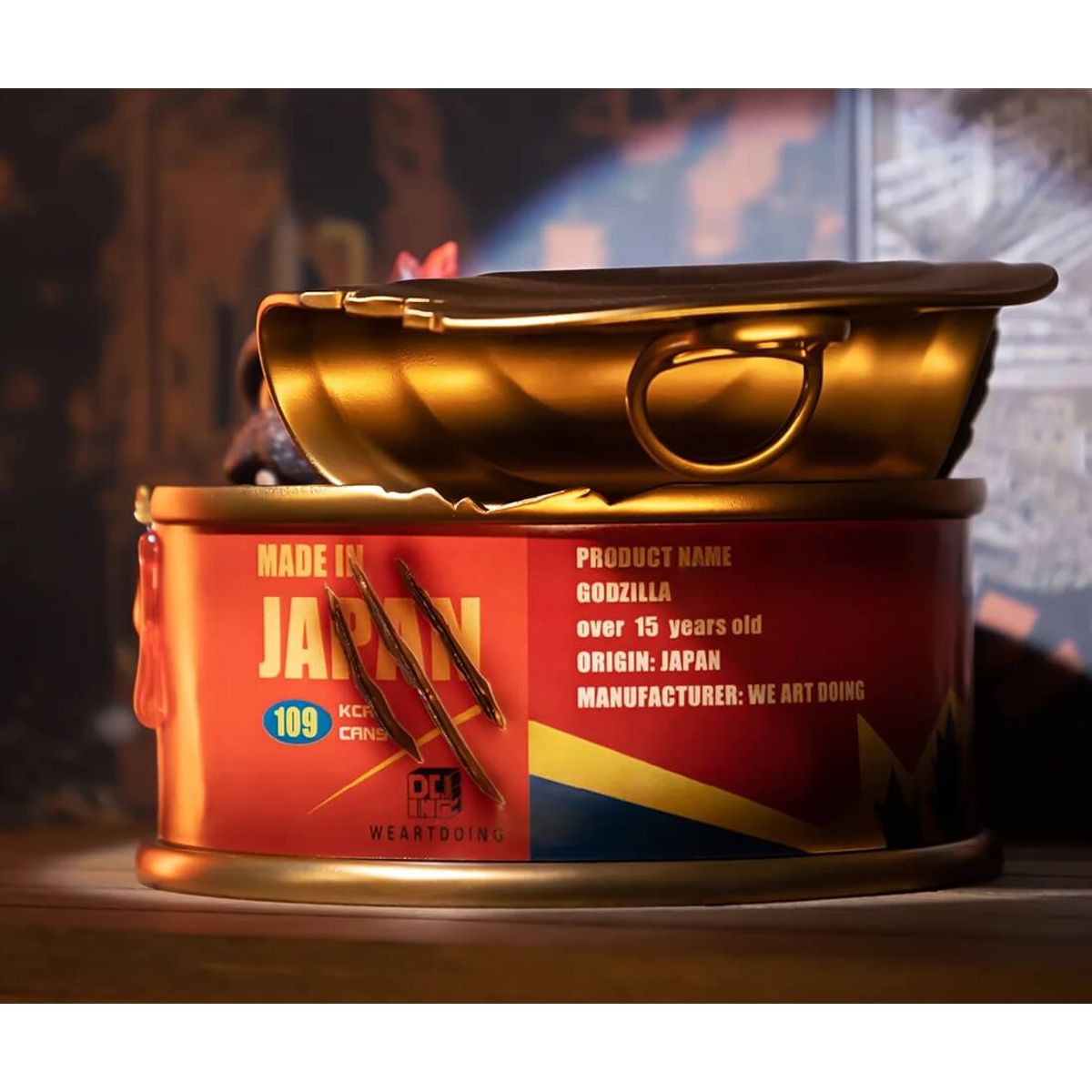 Csn of Curiosities Monster Baby Red