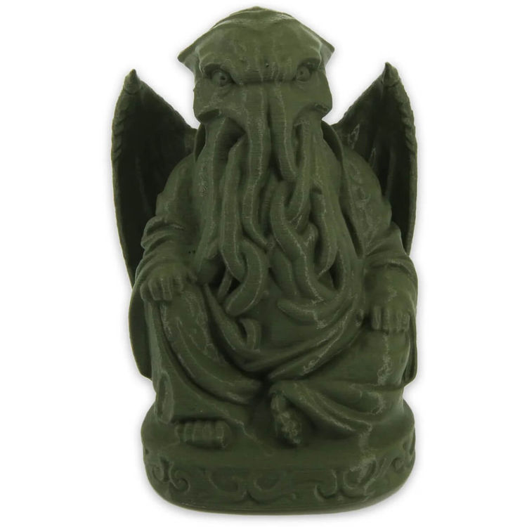 Cthulhu Buddha (Olive Green) by Mucky Chris (Chris Milnes)