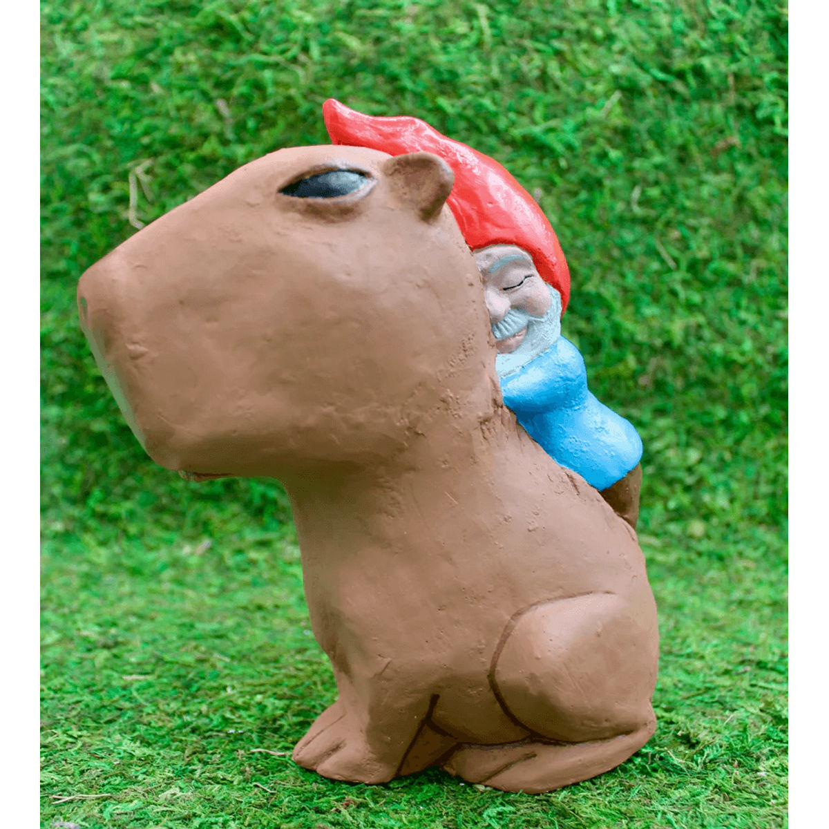 Cuddle-Bara The First Capybara Gnome!