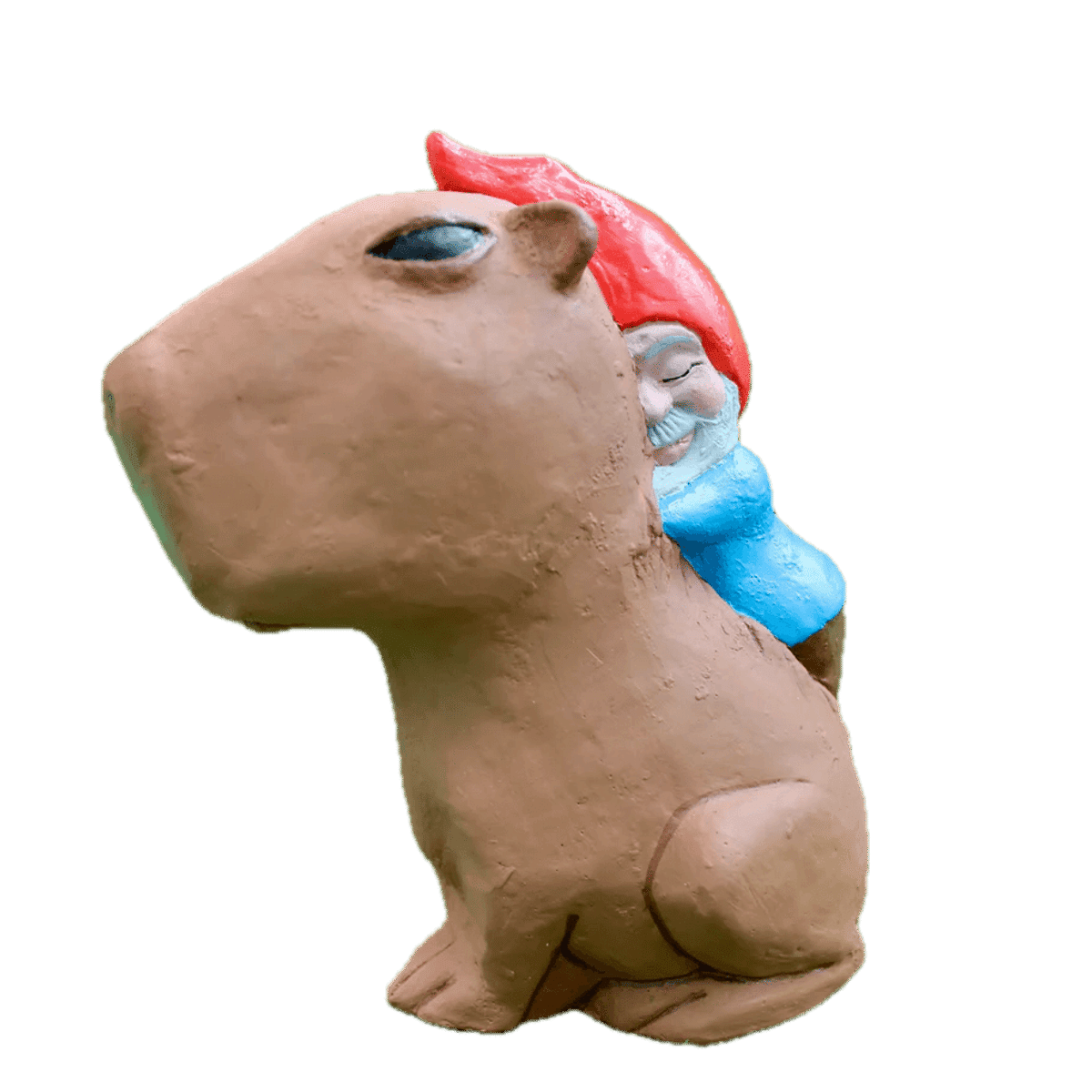 Cuddle-Bara The First Capybara Gnome!