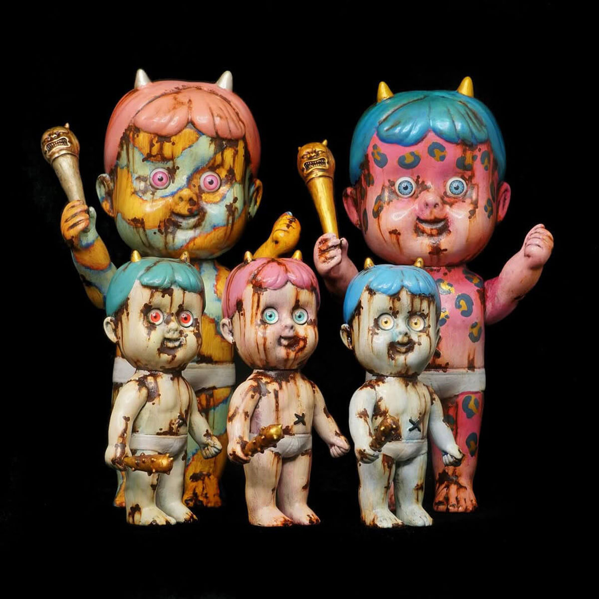 Custom Hapy (Blue Hair)