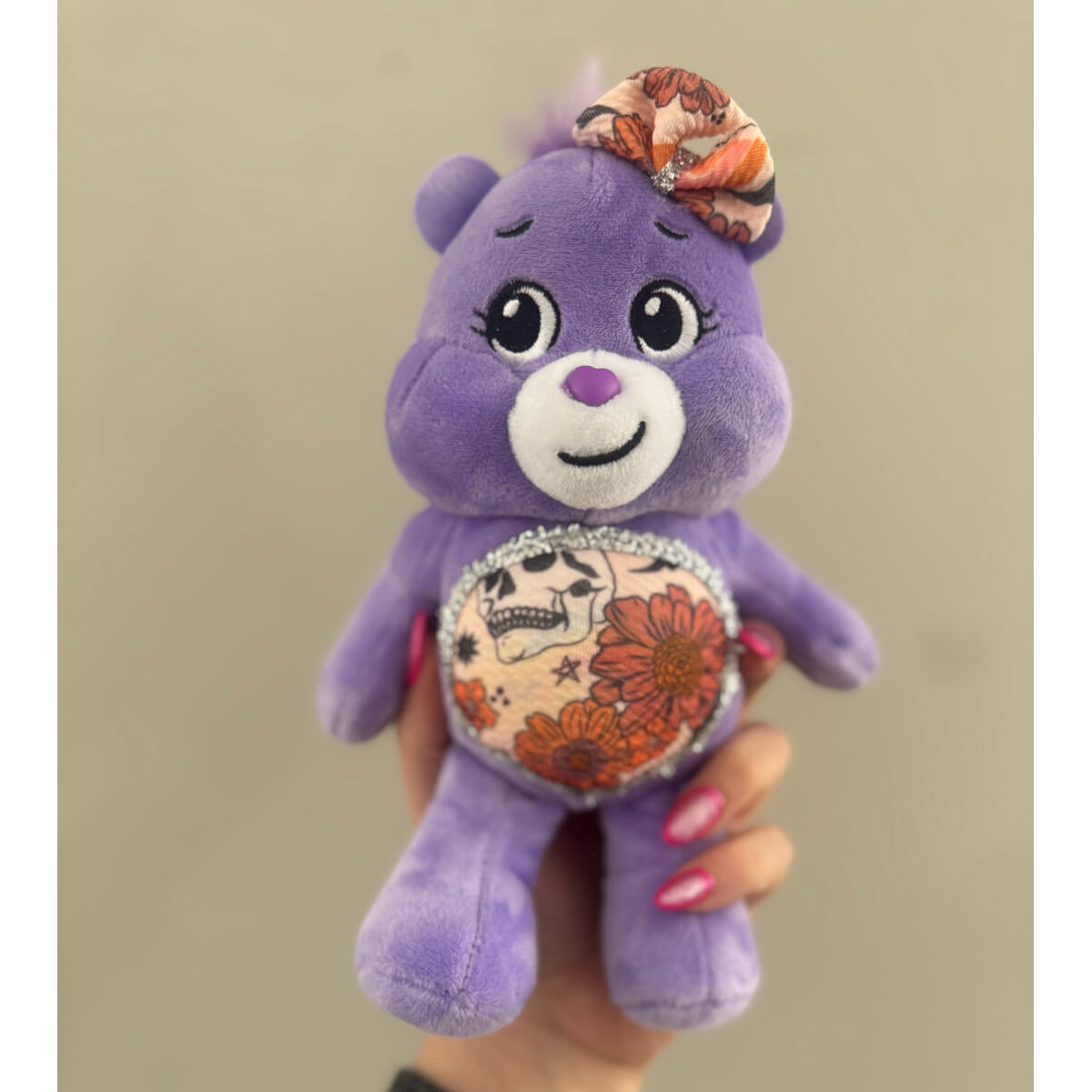 Custom Skull Carebear