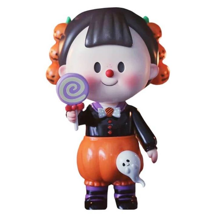 Cute Pumpkin Ghost Duo Duo Mei by MTFU Studio