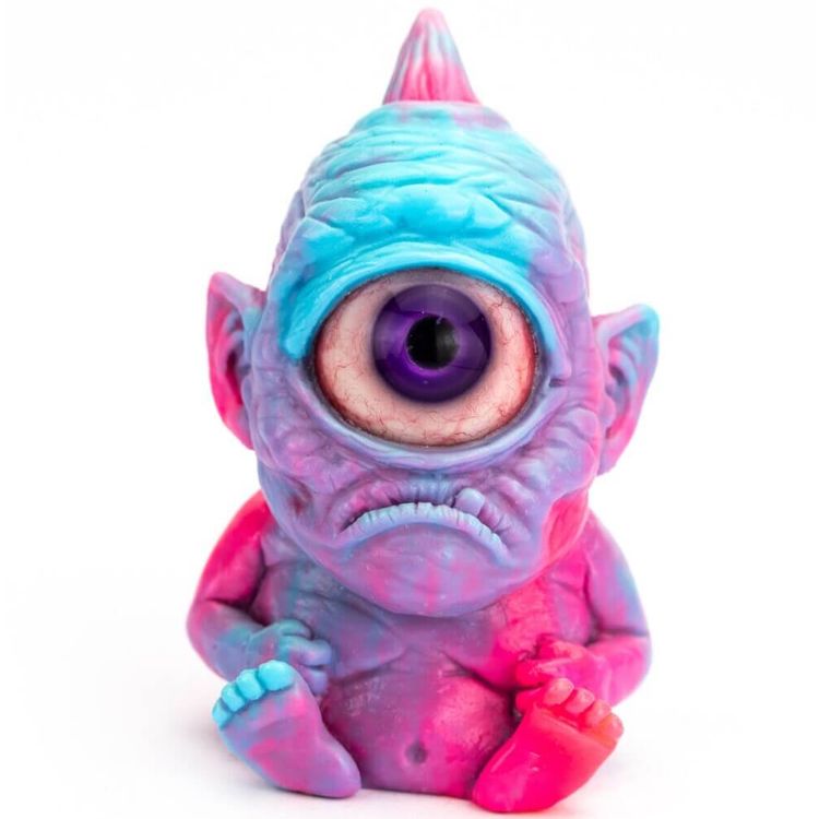 Cyclops – Marble Blue & Pink by Dingy Dave