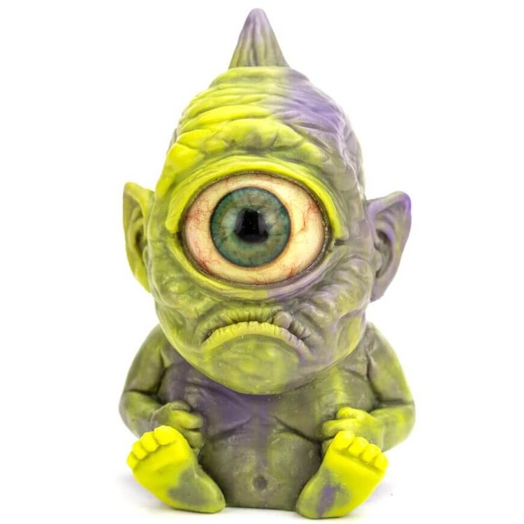 Cyclops – Marble Green & Purple by Dingy Dave