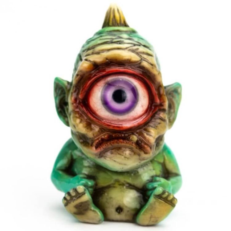 Cyclops – Painted Green Teal by Dingy Dave