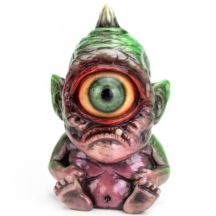 Cyclops – Painted Metallic Green Purple  by Dingy Dave