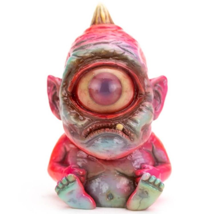 Cyclops – Painted Pink Teal by Dingy Dave