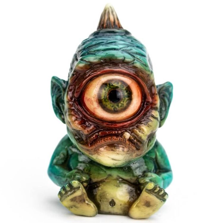 Cyclops – Painted Teal Green by Dingy Dave