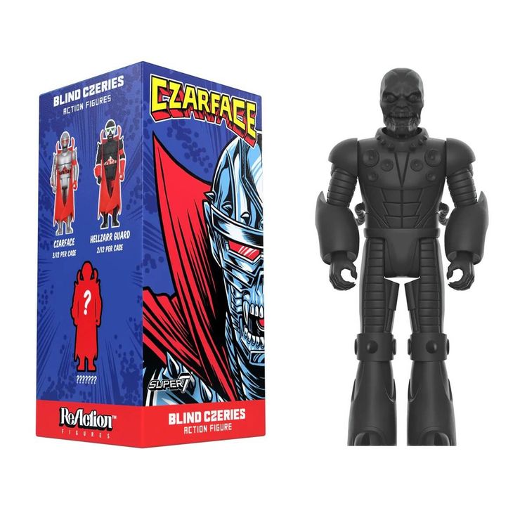 Czarface Blind Box Wave 01 - Frankie Pulitzer (Blackout) by Super7