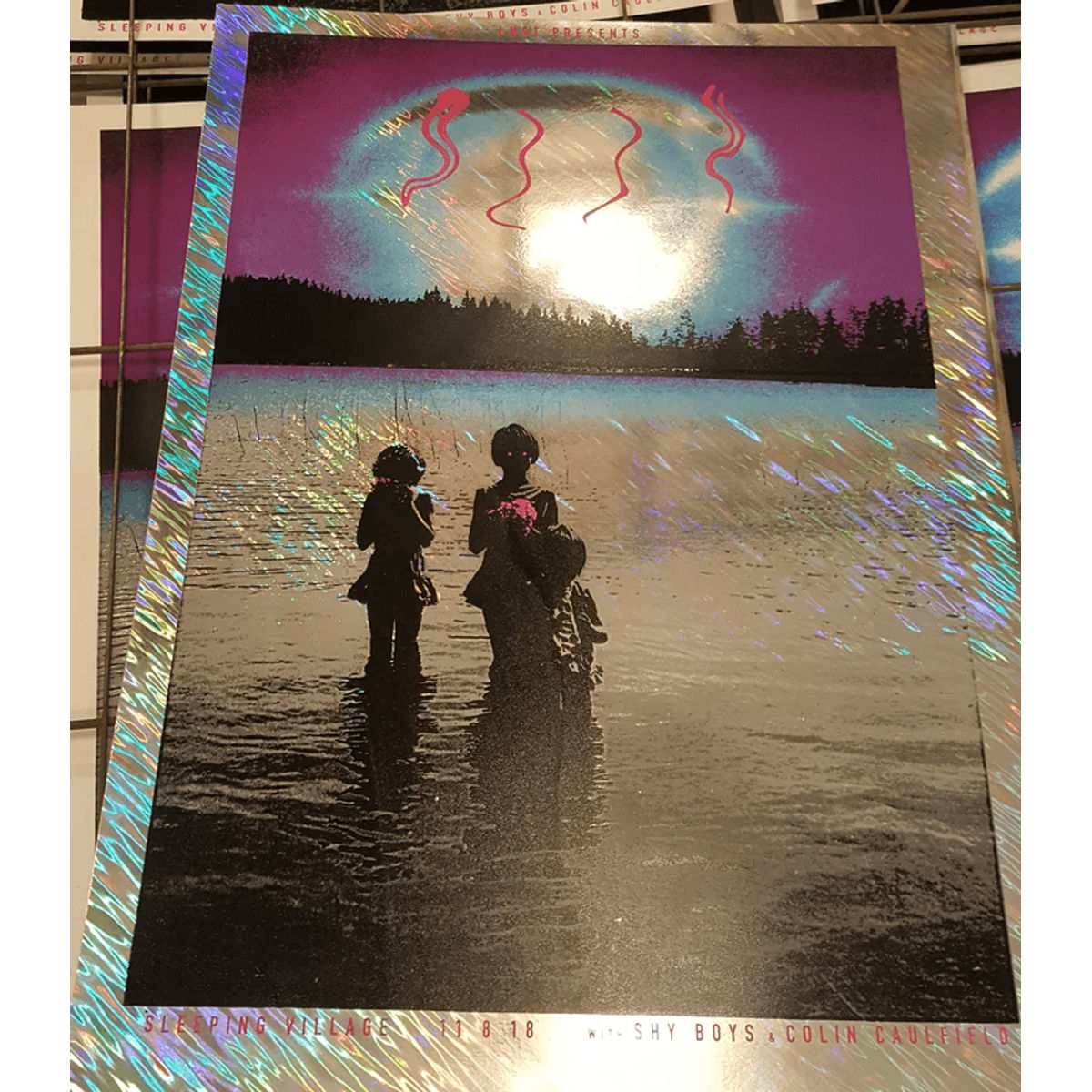 DIIV @ Sleeping Village | Foil Print