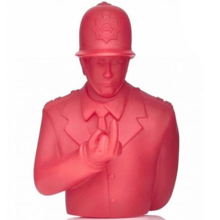 4" Pink/DIY Rude Copper by Apologies to Banksy