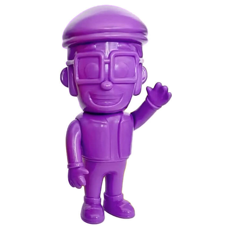 DJ Lance Rock Sofubi Purple by Hyperactive Monkey (Jerome Lu)