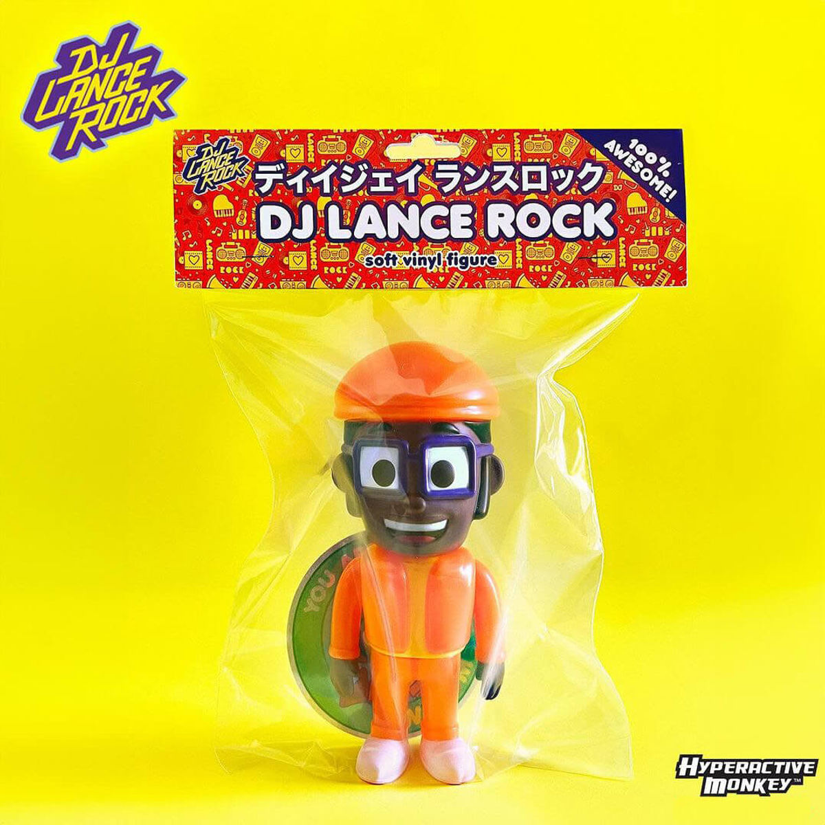 DJ Lance Rock Sofubi Signature Orange