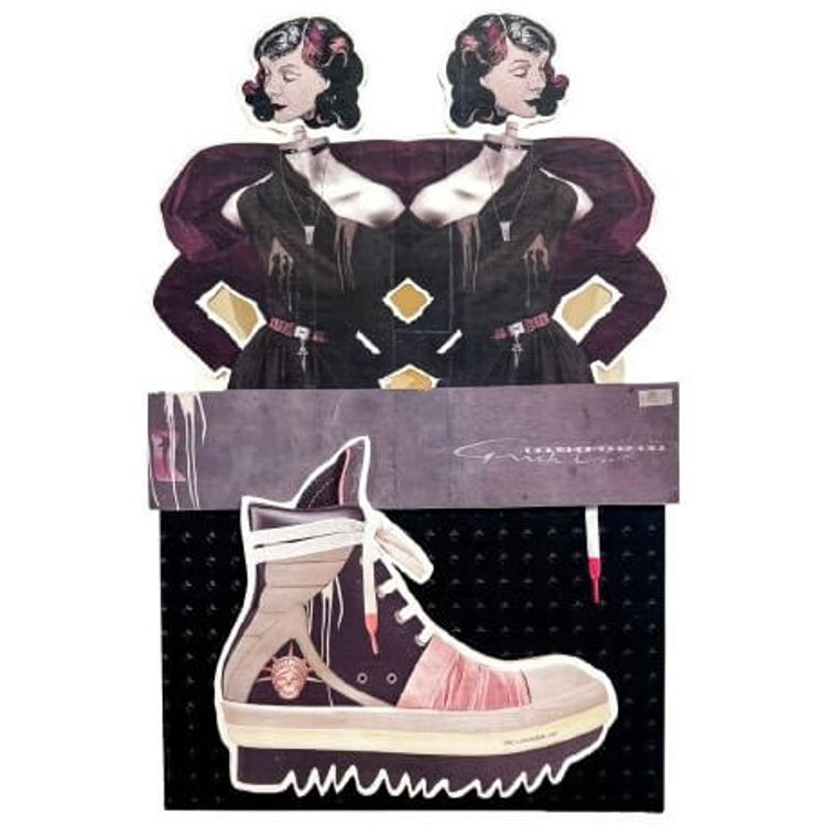 DRKSHDW Shoe Box, an ode to Rick by Peter Van Flores