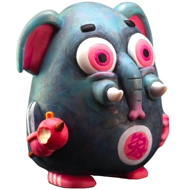 Dan Dan Elephant by Sean Lee