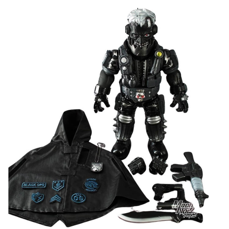 Dark Franky The Battle Android (with bonus Sgt. Combat Head) by Mechnoiz Toys