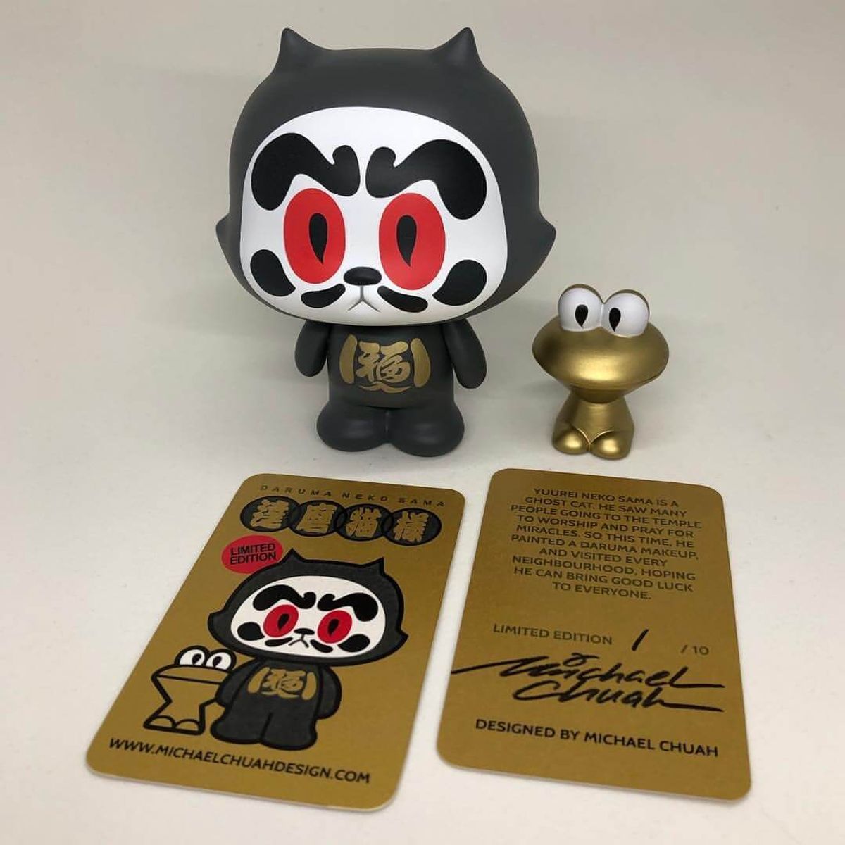 Daruma Neko Sama Black