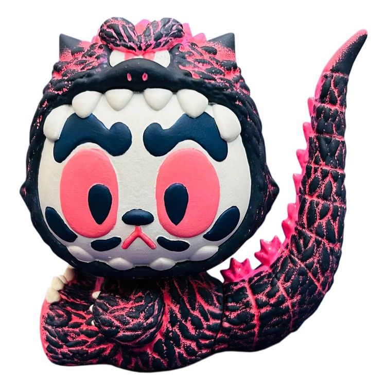 Daruma Nekozilla by Michael Chuah