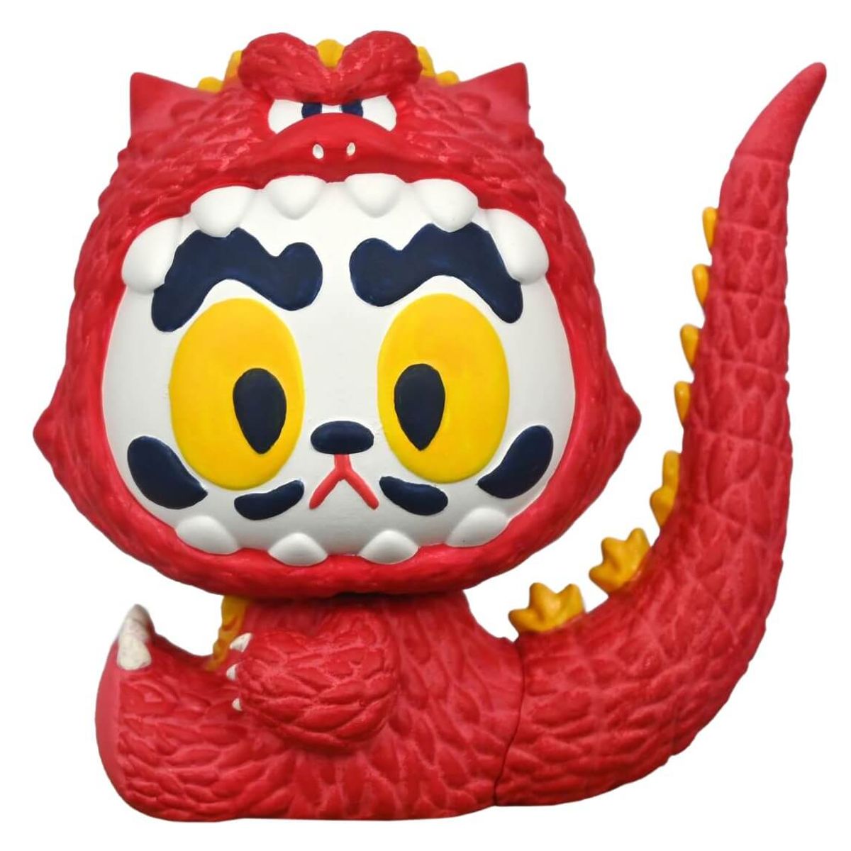 Daruma Nekozilla Red-on-Red