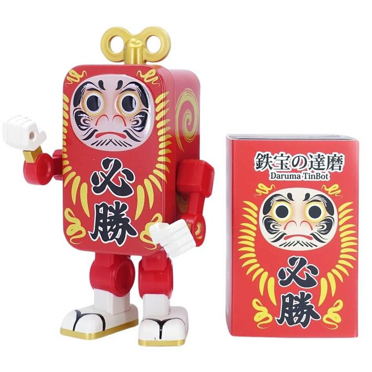 Daruma TinBot (Red) by TinBot