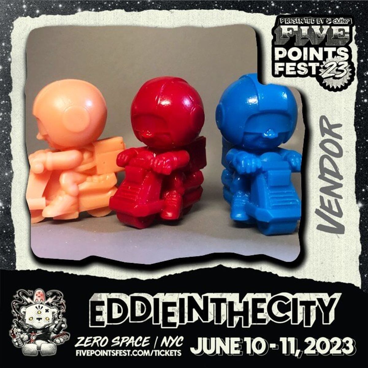 Dashing Food Dude Blue