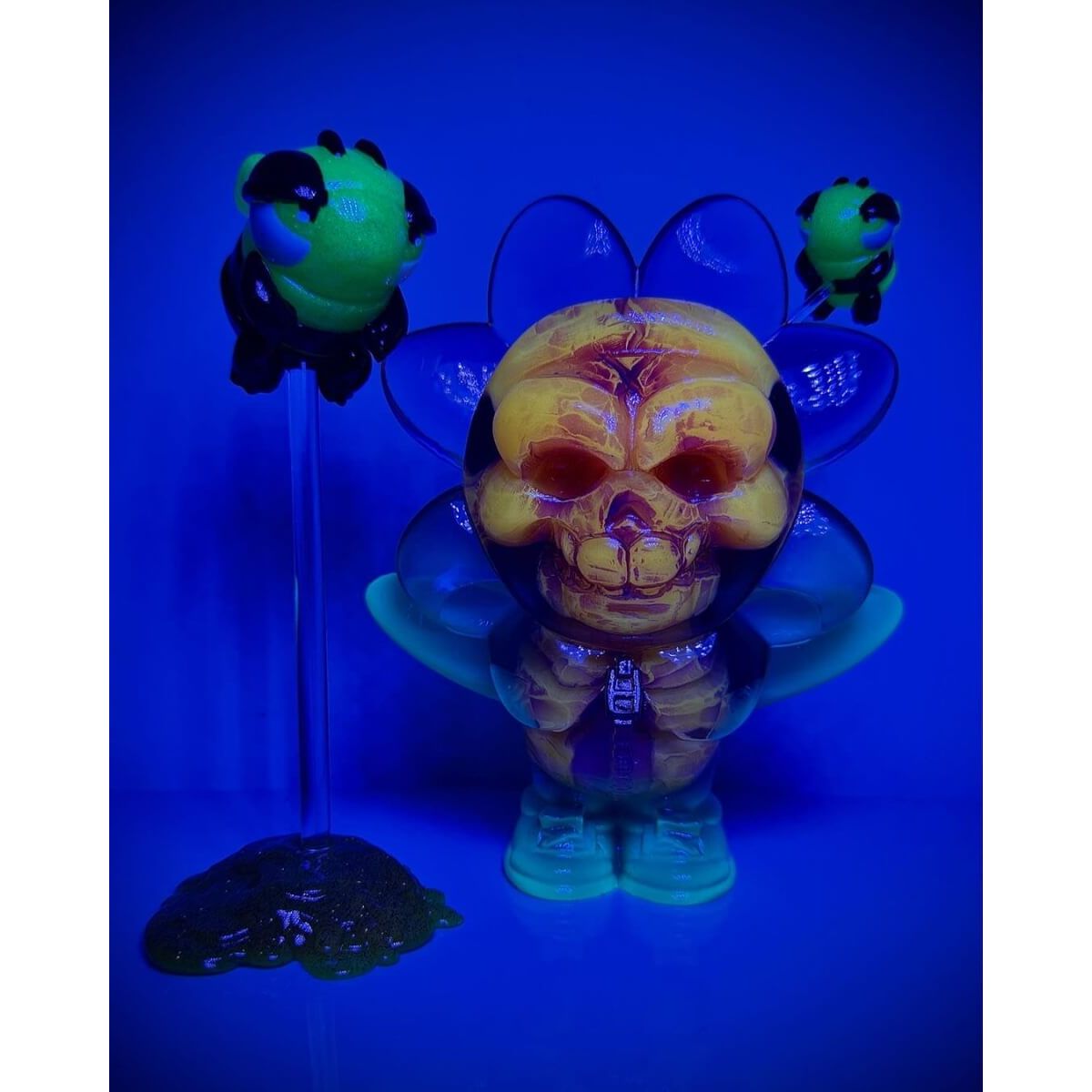 Dead Petal Purple Pansy