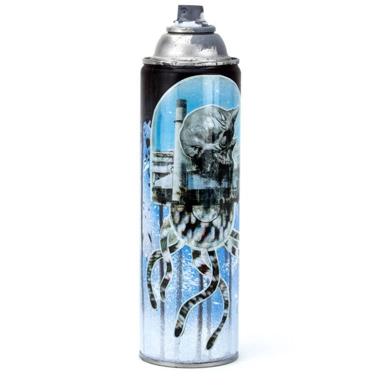 Death Float Spray Can by Blessed Blessed Oblivion (Brent Nolasco)