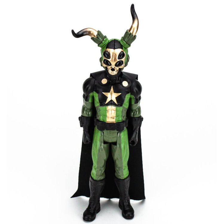 Death Grip ( Green Gold Black Figure) by Blessed Blessed Oblivion (Brent Nolasco)