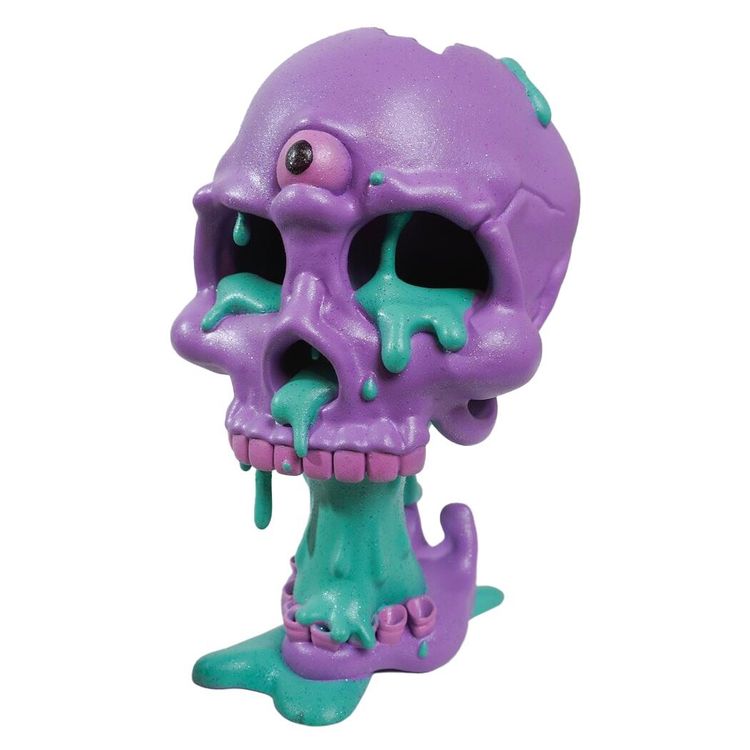 Death Rattle Burial Jewels Purple Glitter by TarBox