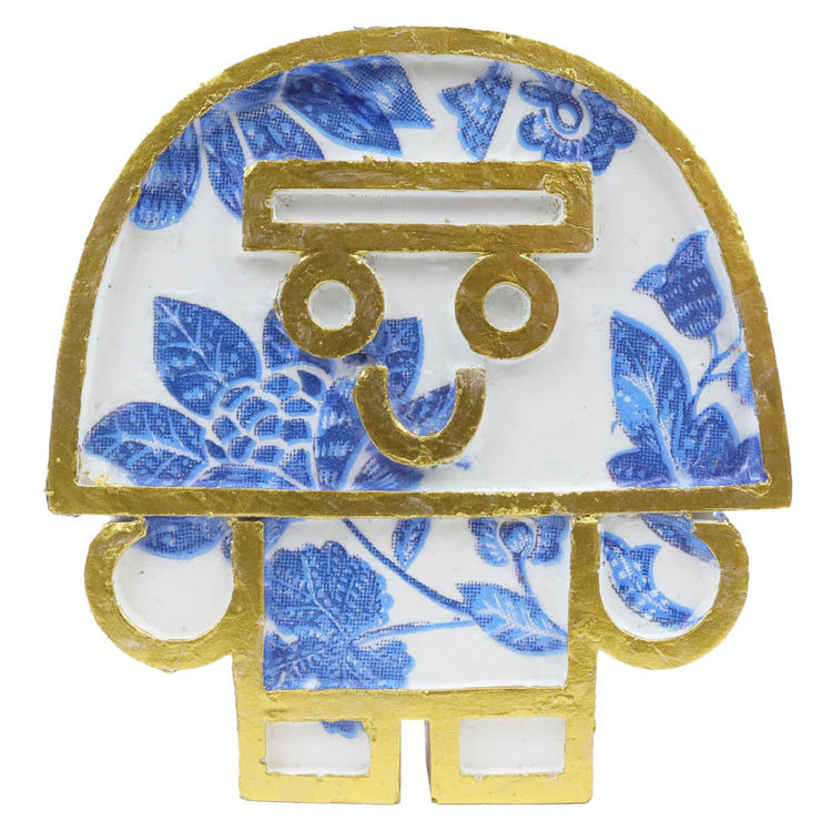 Decoupaged Deity by Christina Queen of Cats