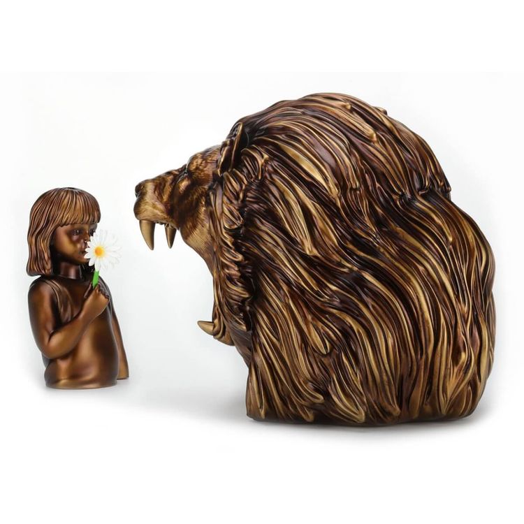 Defiance Love Me Not Bronze by John Doe