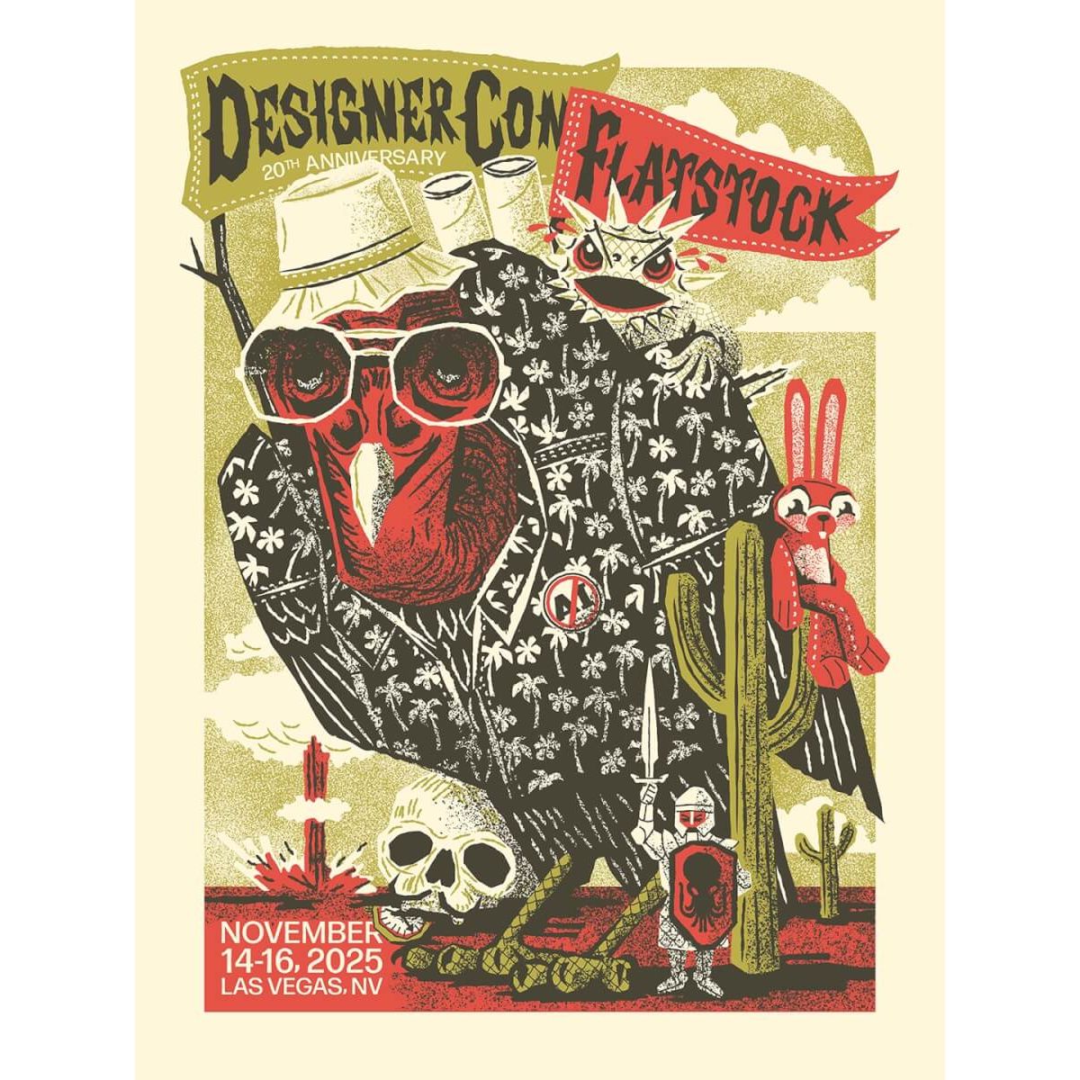 DesignerCon | Flatstock ltd. ed. Poster